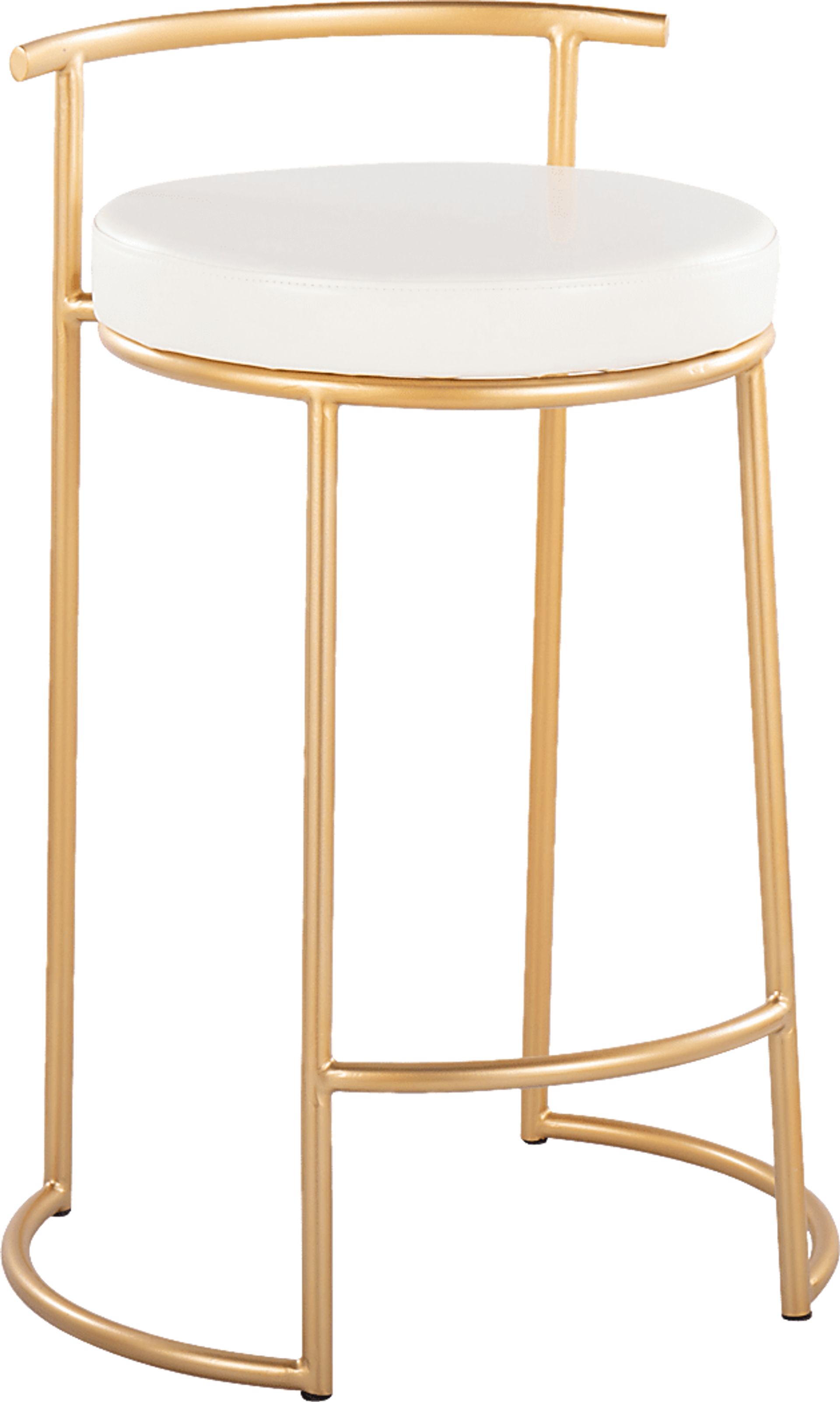 Trepassey I White Counter Height Stool, Set of 2 - Image 5