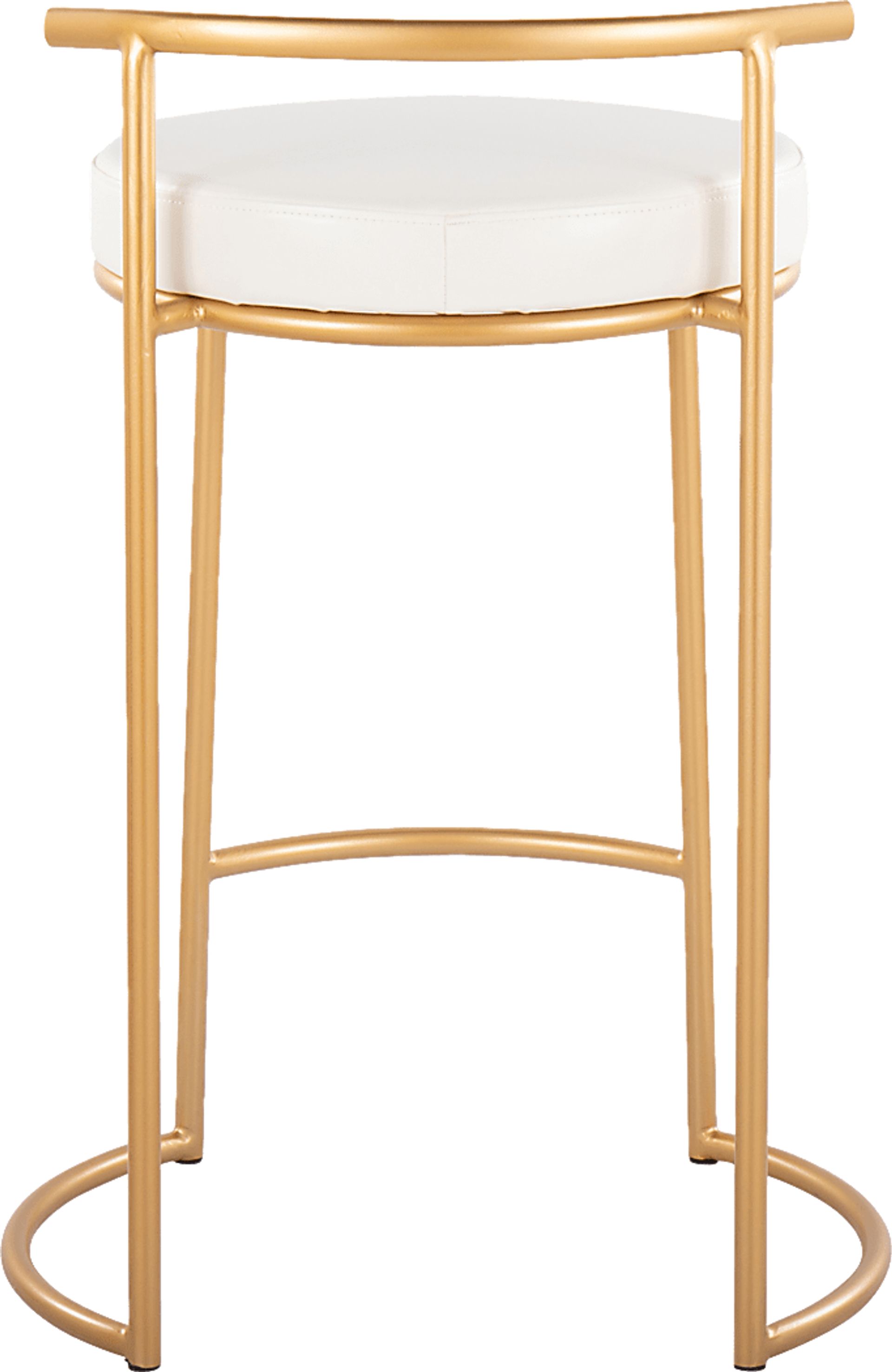 Trepassey I White Counter Height Stool, Set of 2 - Image 6