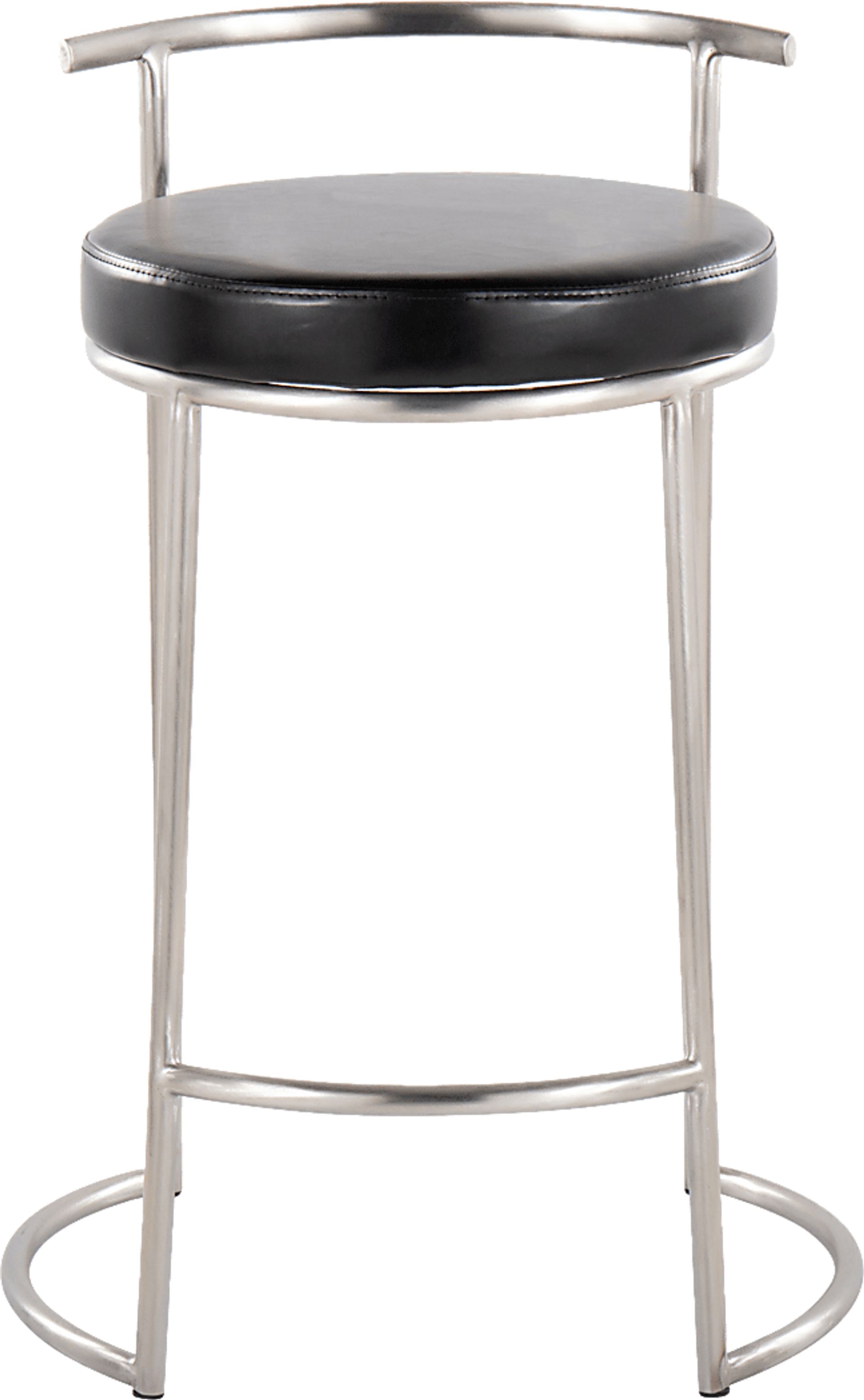 Trepassey II Black Counter Height Stool, Set of 2 - Image 6