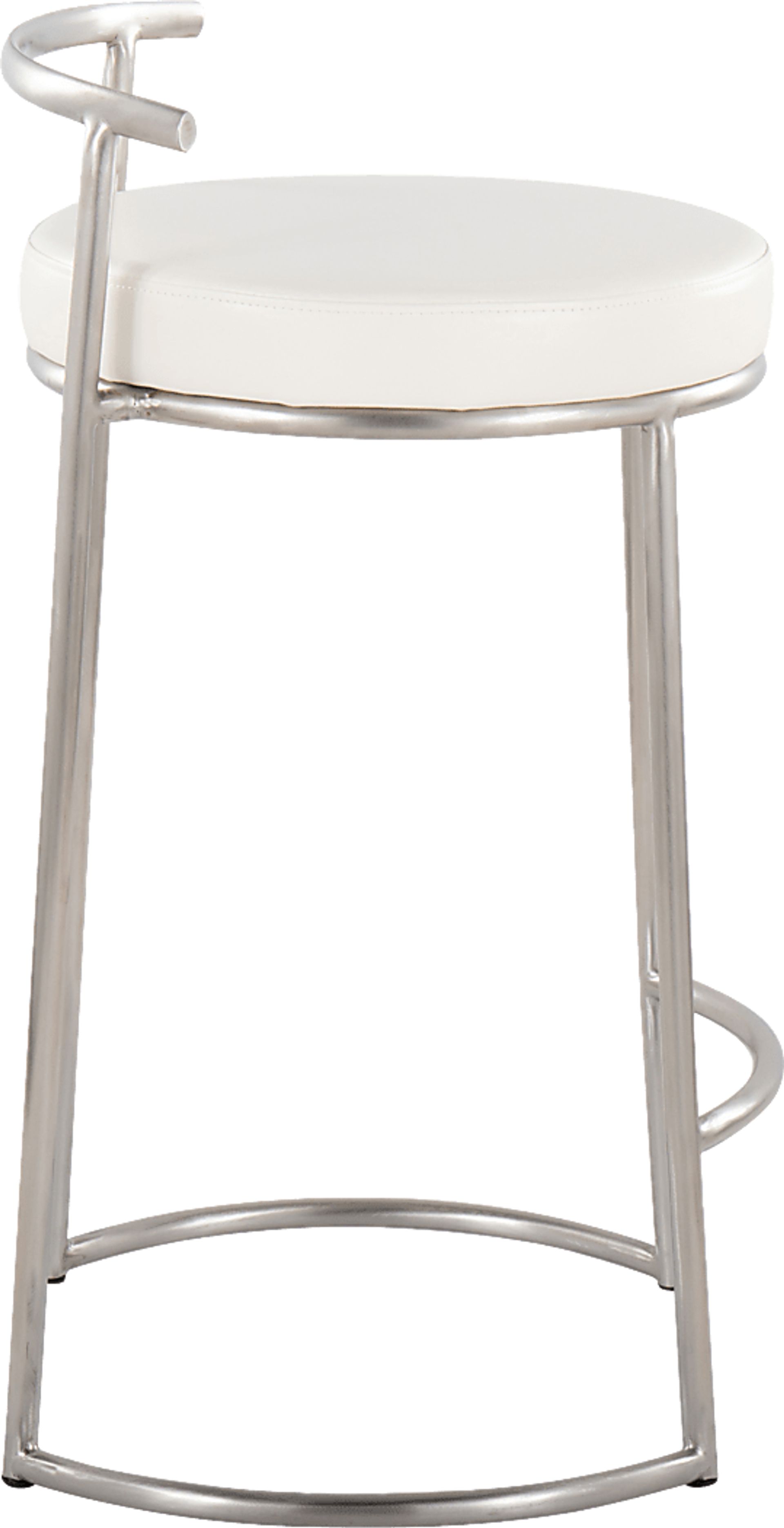Trepassey II White Counter Height Stool, Set of 2 - Image 4