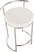 Trepassey II White Counter Height Stool, Set of 2