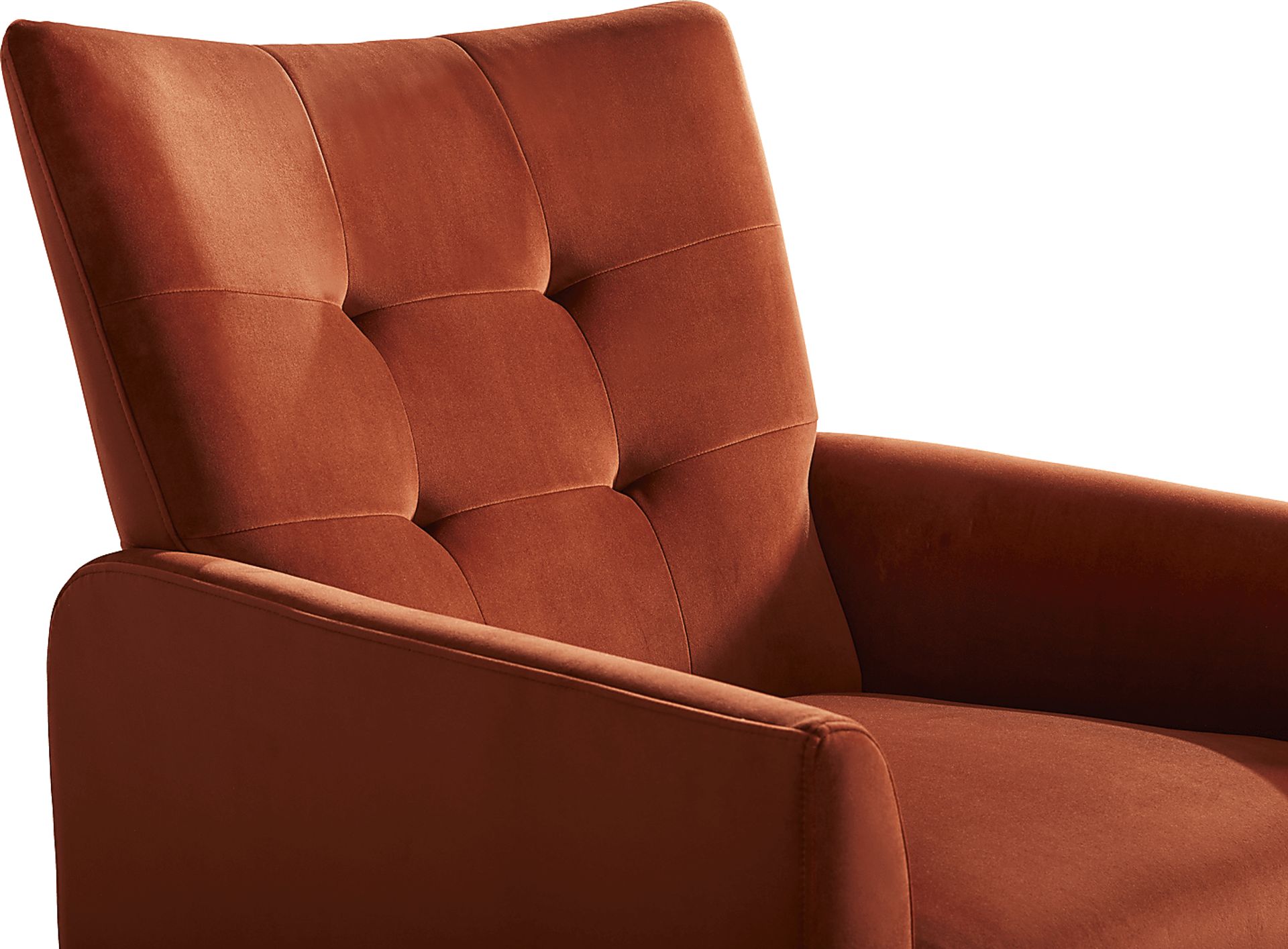 Tressa Lane Microfiber Red Pushback Recliner - Image 5