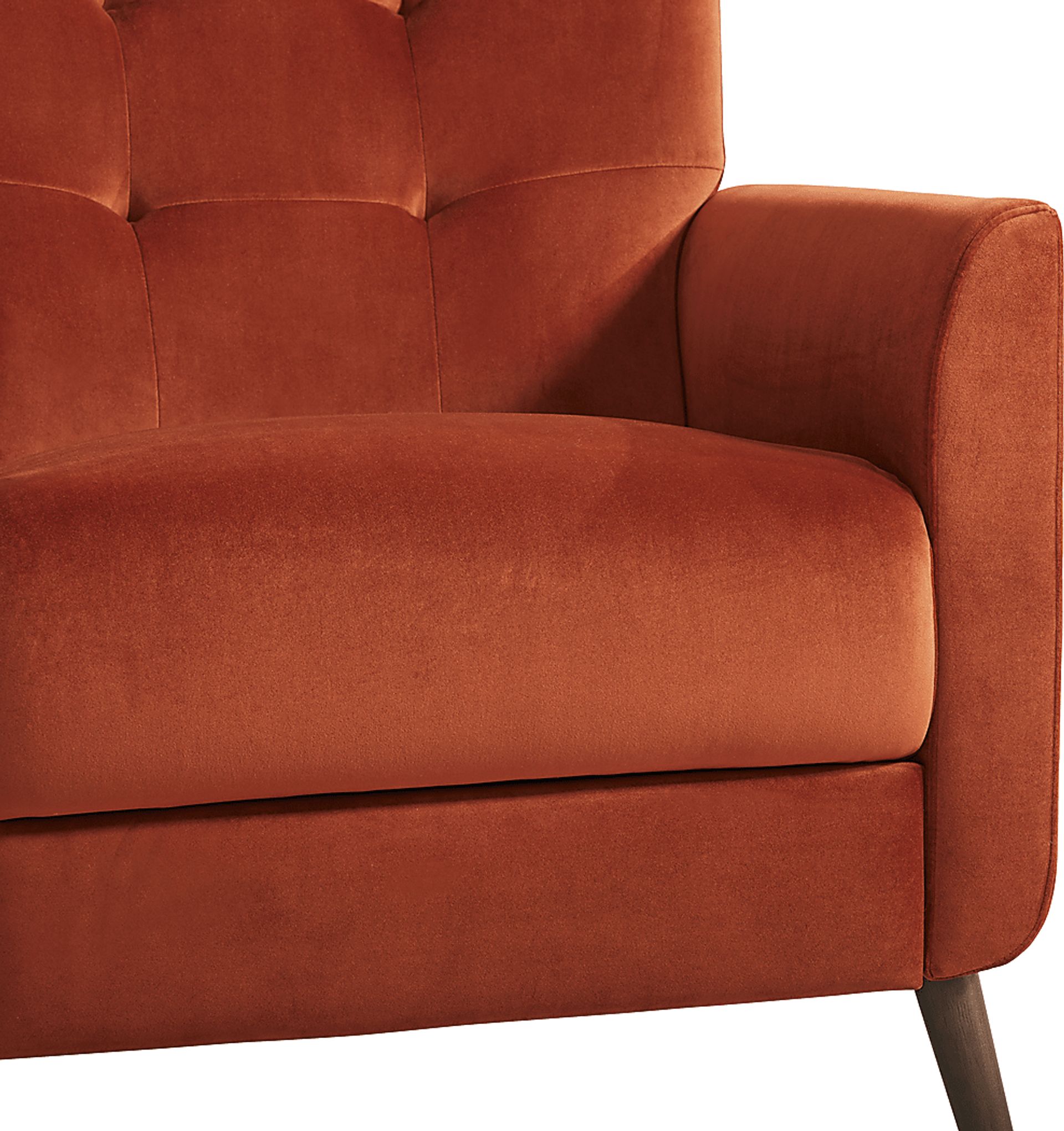 Tressa Lane Microfiber Red Pushback Recliner - Image 6
