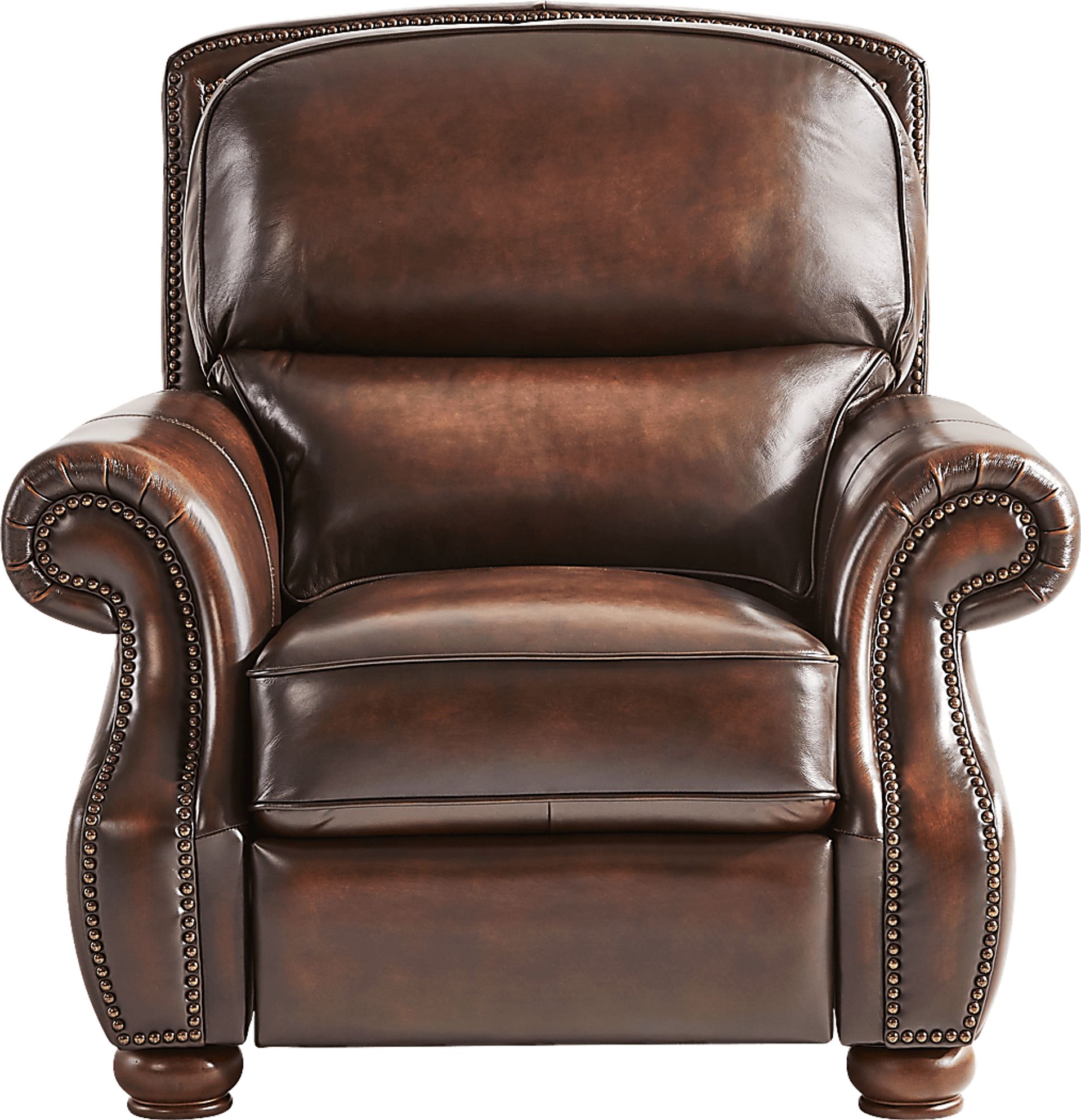Trevaro Brown Leather 8 Pc Living Room - Image 11
