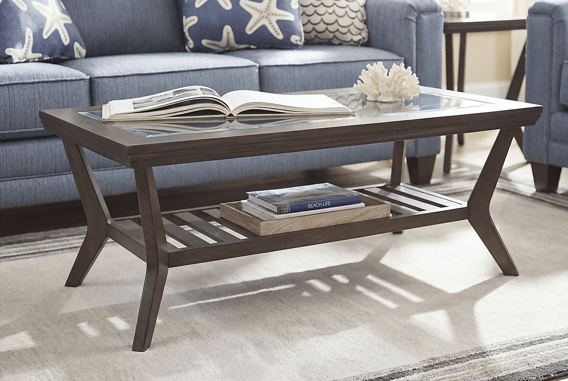 Trevi Espresso Cocktail Table - Image 3