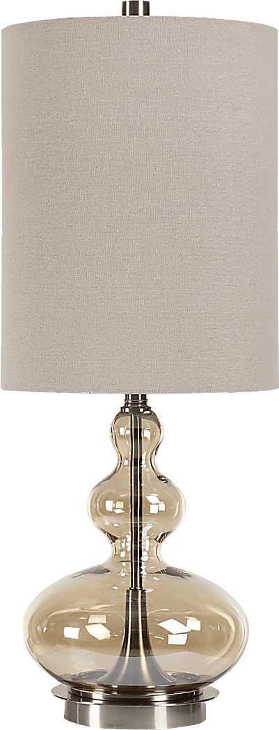 Trevi Lane Smoke Table Lamp