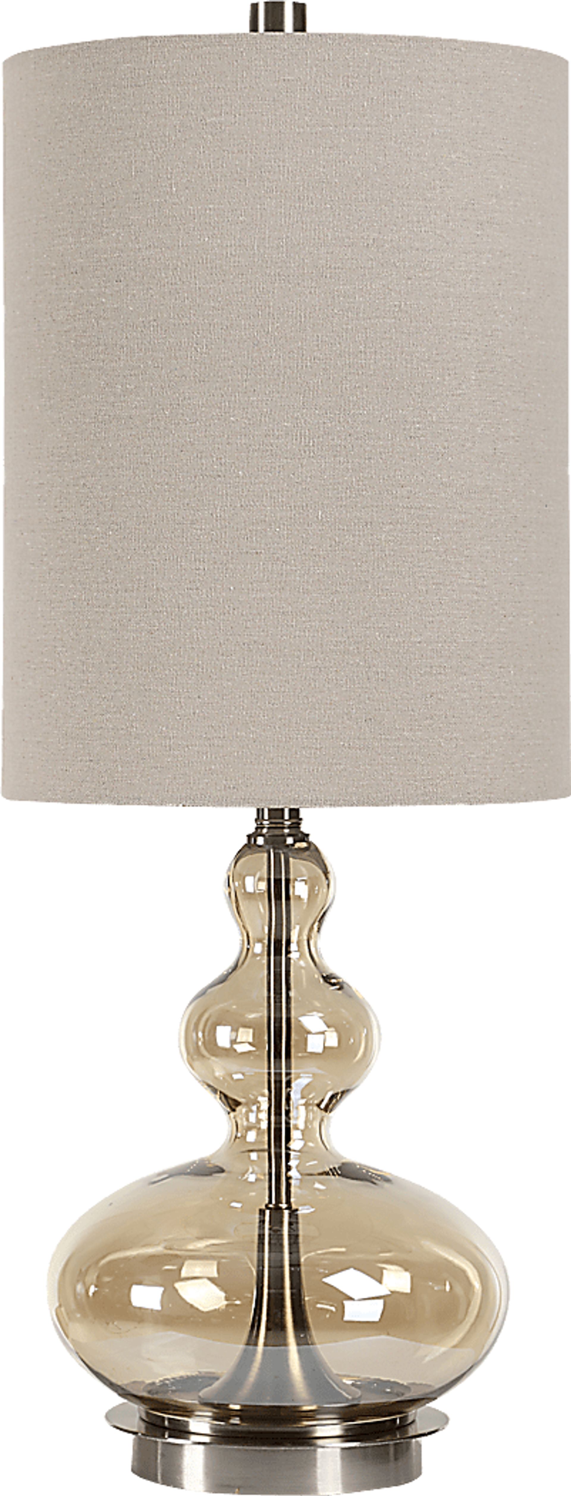 Trevi Lane Smoke Table Lamp - Image 1