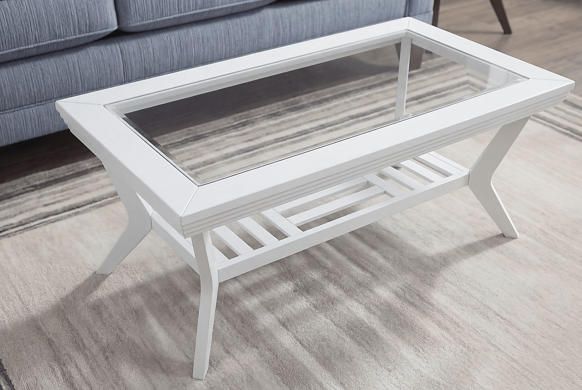 Trevi White Cocktail Table - Image 4