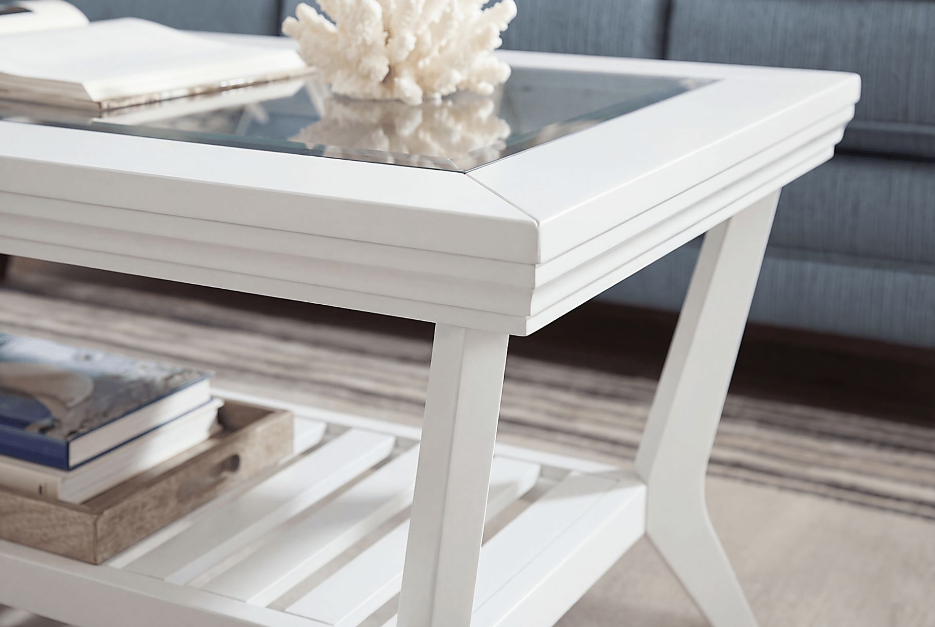 Trevi White Cocktail Table - Image 5