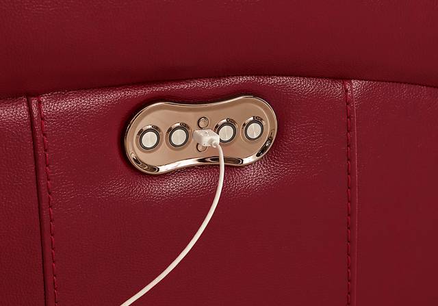 Trevino Place Burgundy Leather 3 Pc Living Room with Reclining Sofa - Thumbnail - Image 12