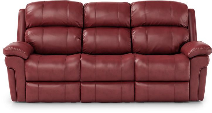 Trevino Place Leather Non-Power Reclining Sofa