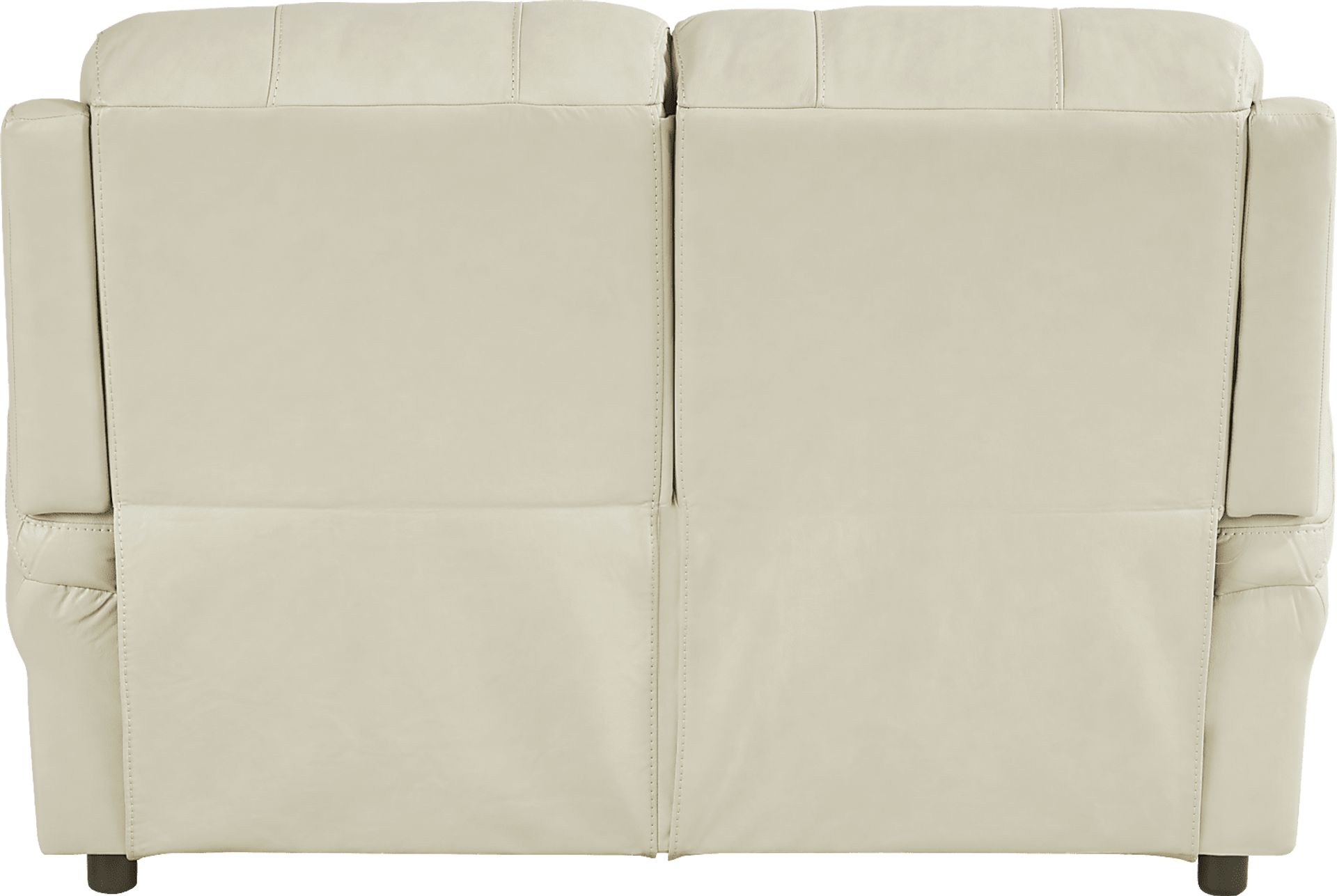 Trevino Place Cream Leather 2 Pc Living Room with Reclining Sofa - Image 5