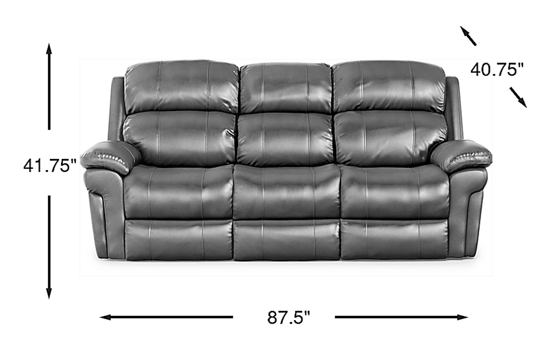 Dimension Image. Please refer to the Dimension Tab on this page for dimension details.