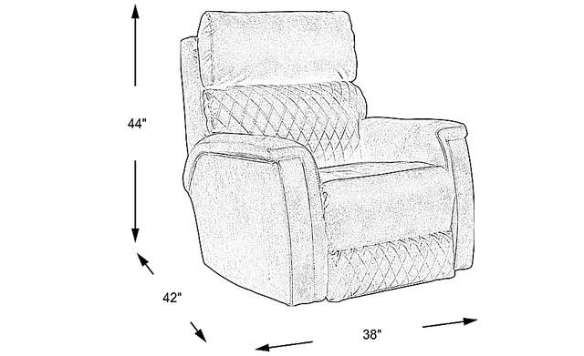 Dimension Image. Please refer to the Dimension Tab on this page for dimension details.