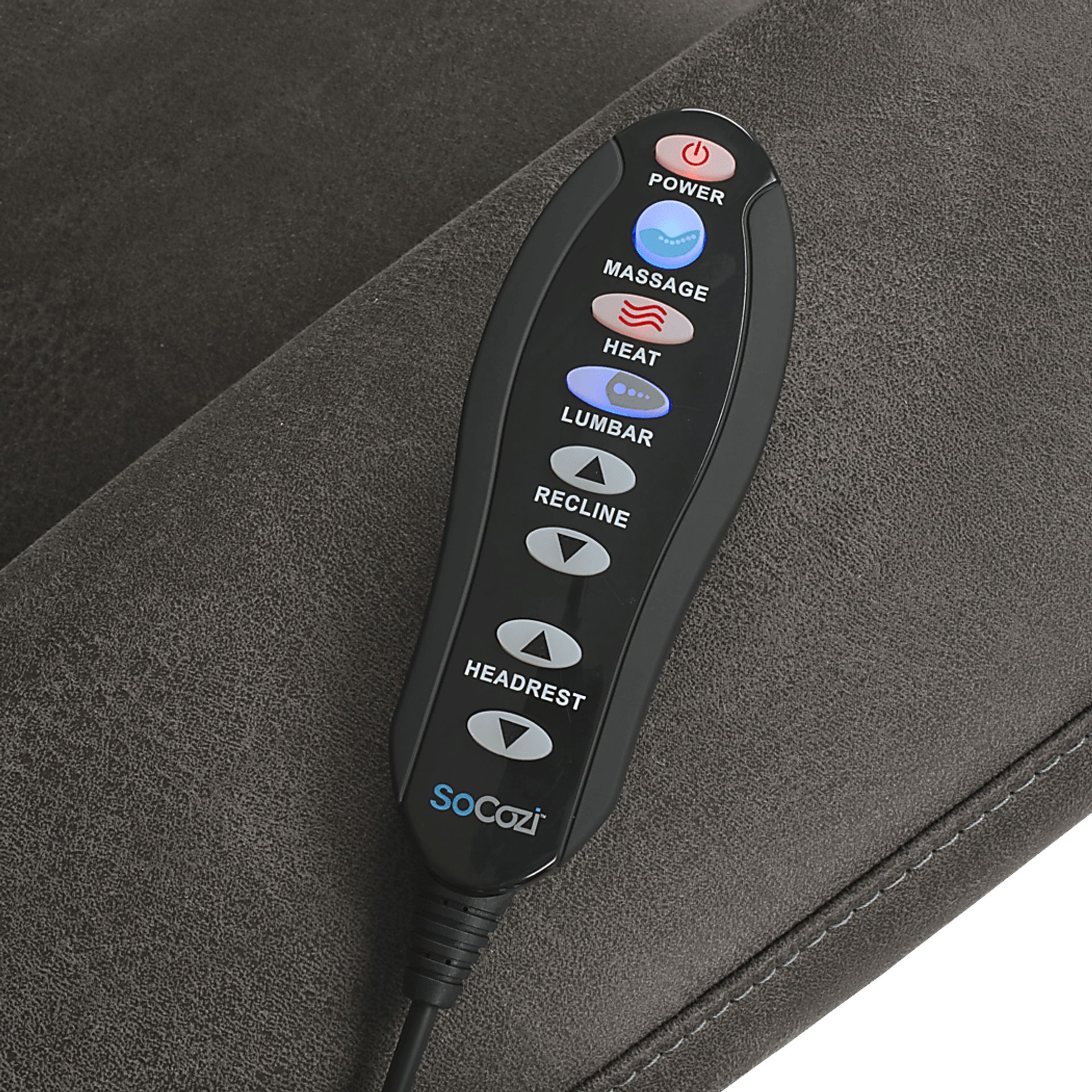 Trevor Gray Triple Power Recliner - Image 3