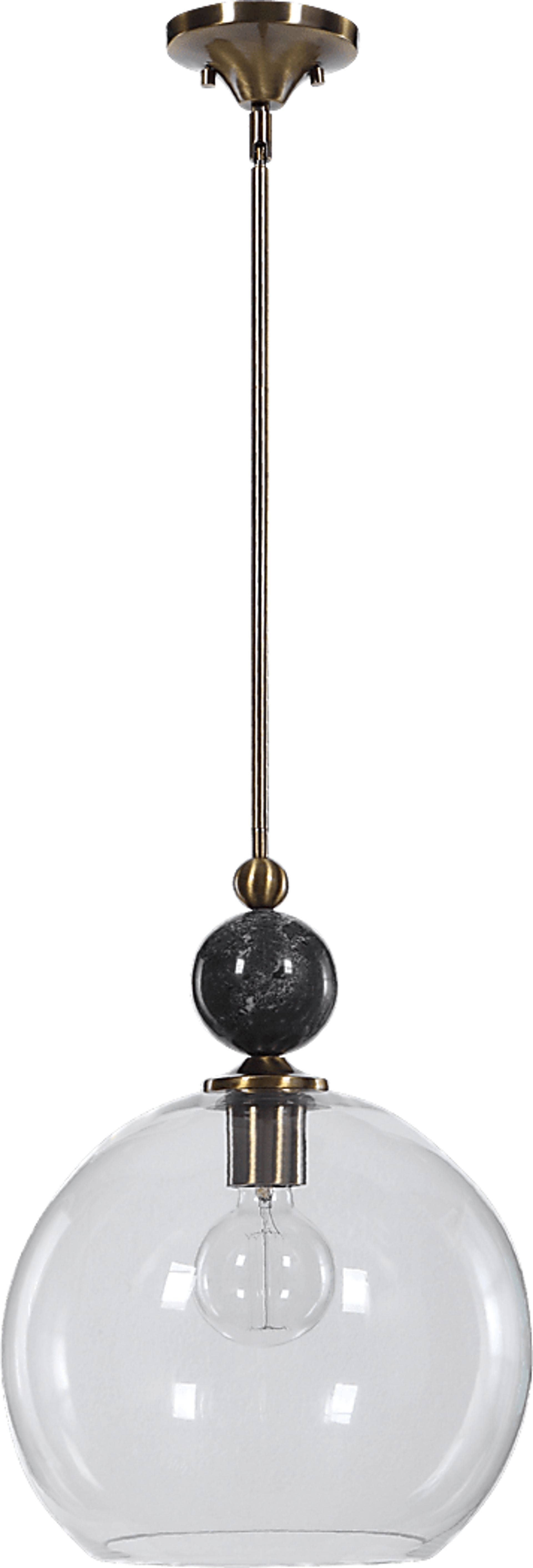 Trevor Lane Brass Pendant - Image 3