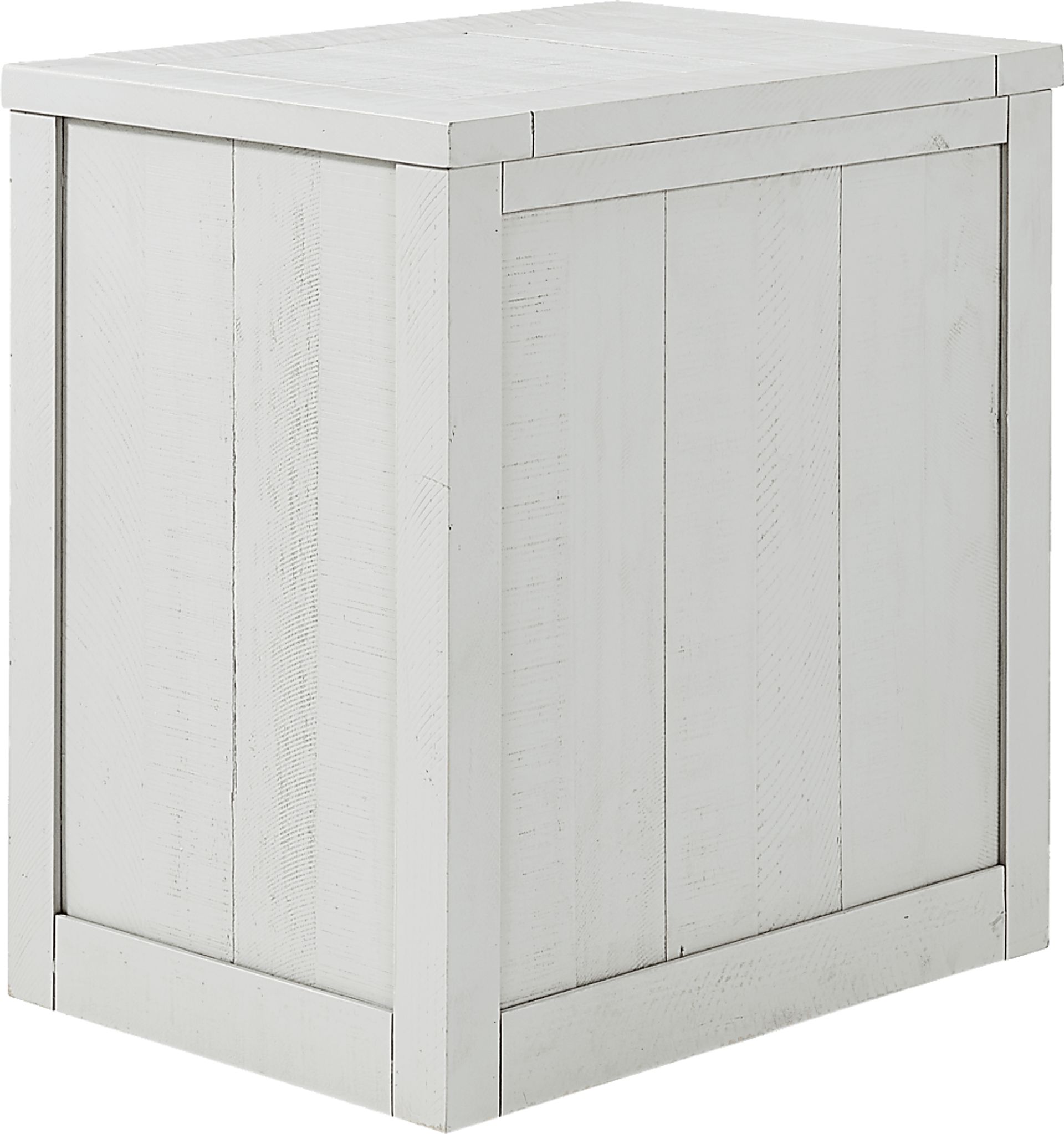 Trevose White File Cabinet with Fingerprint Lock - Image 3