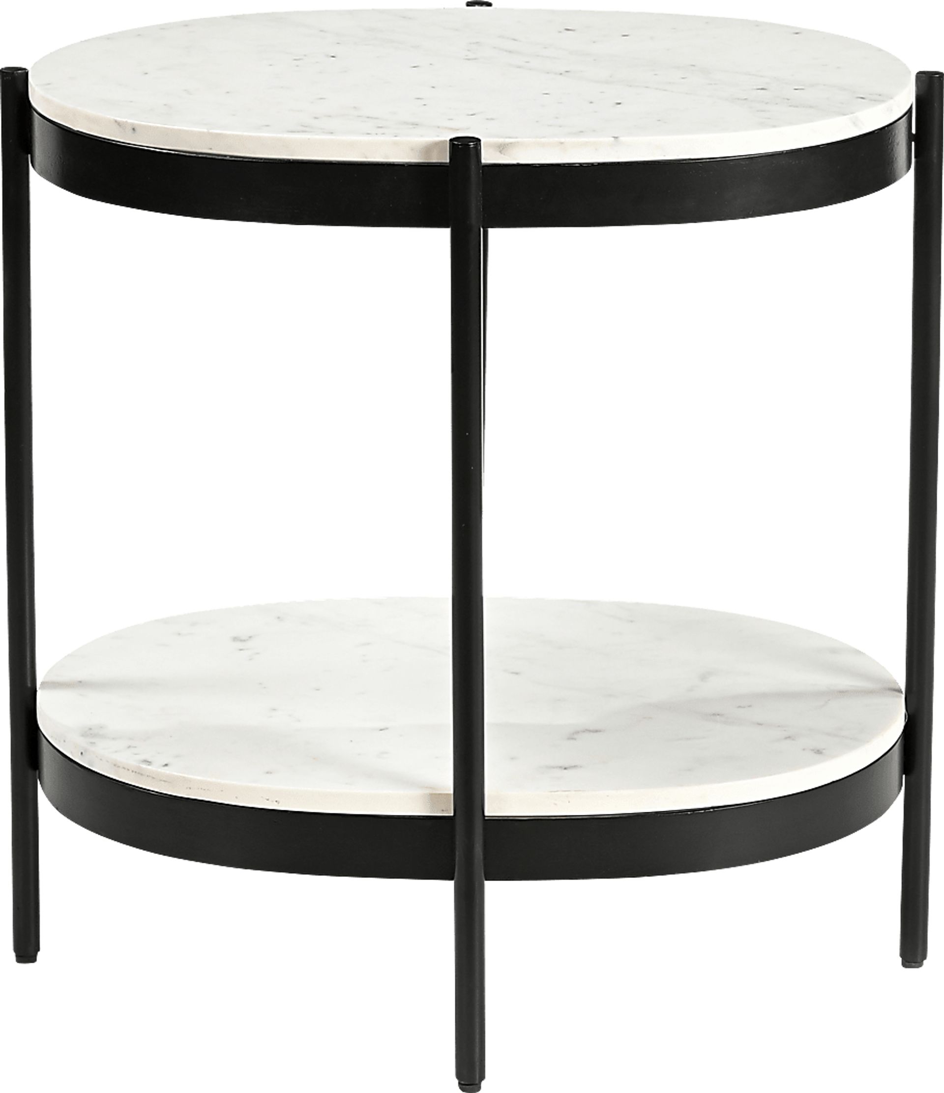 Treyburne White Accent Table - Image 3