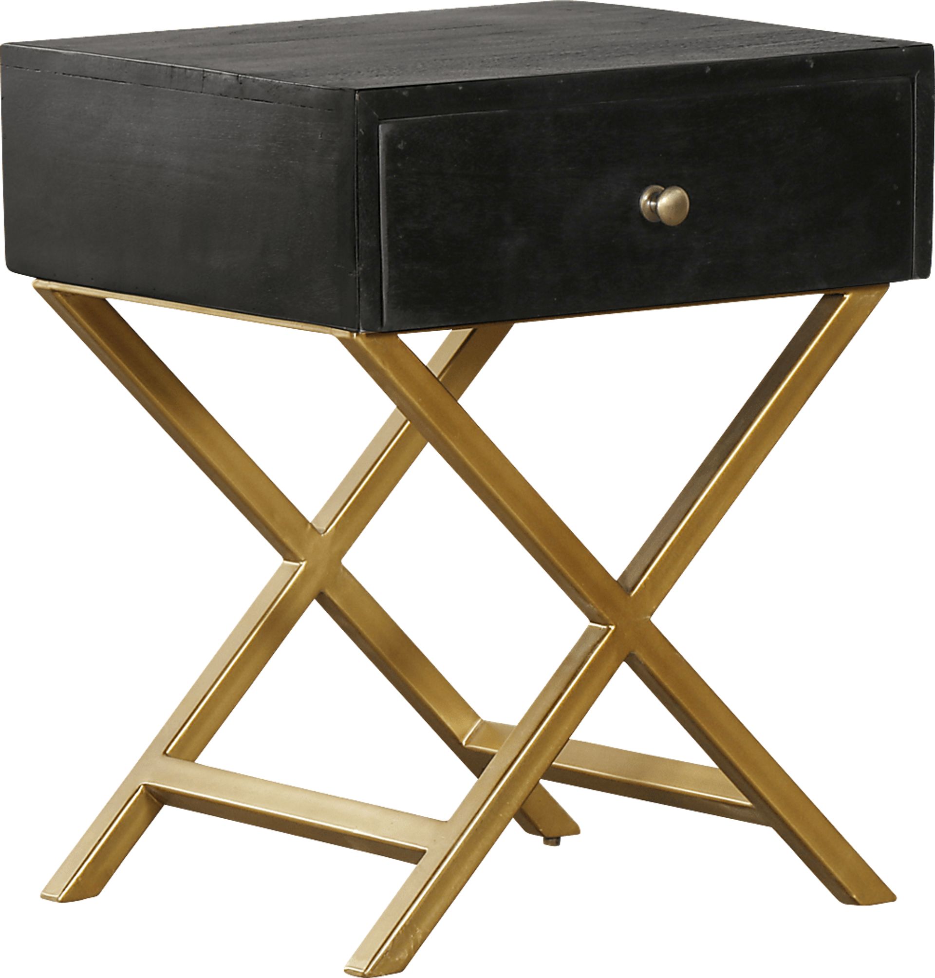 Treyford Black End Table - Image 1