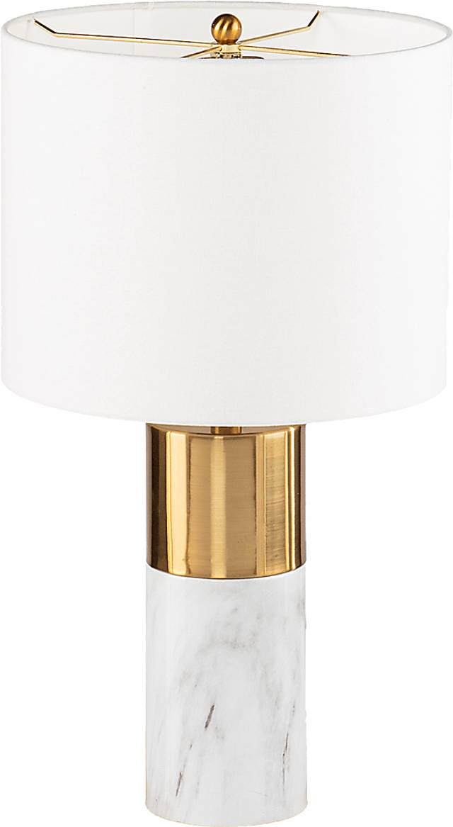 Treymore White Table Lamp - Thumbnail - Image 1