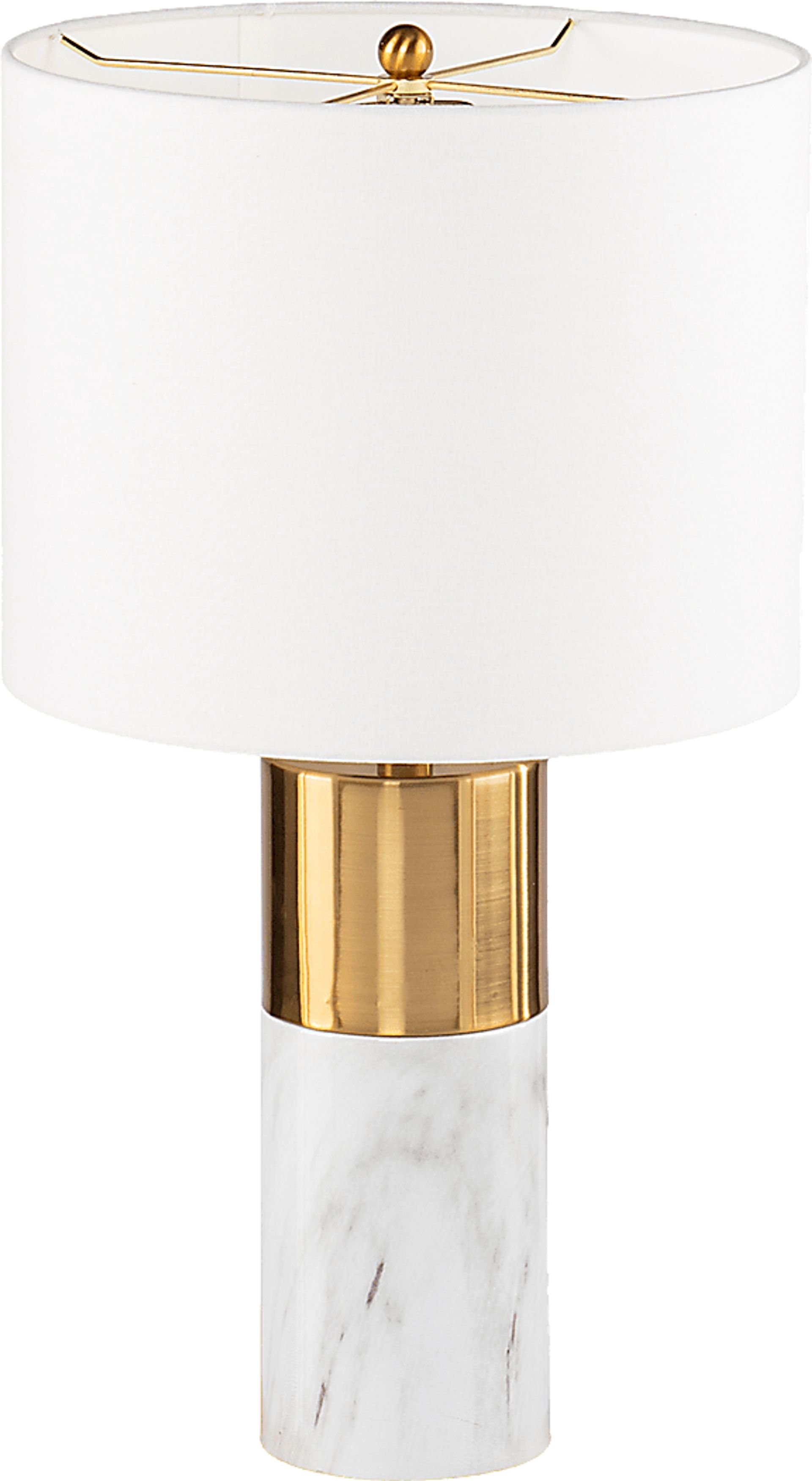 Treymore White Table Lamp - Image 1