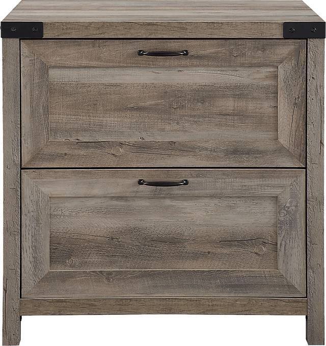 Treymour Gray Filing Cabinet - Thumbnail - Image 1