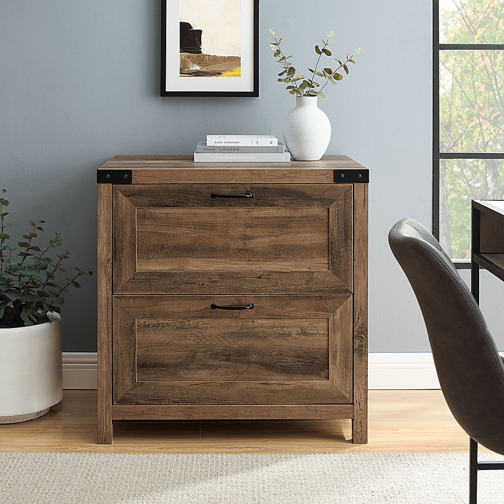 Treymour Oak Filing Cabinet - Image 3
