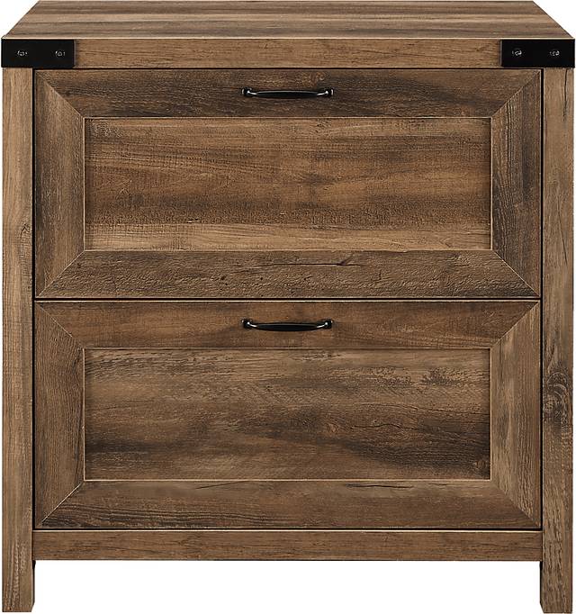 Treymour Oak Filing Cabinet - Thumbnail - Image 1