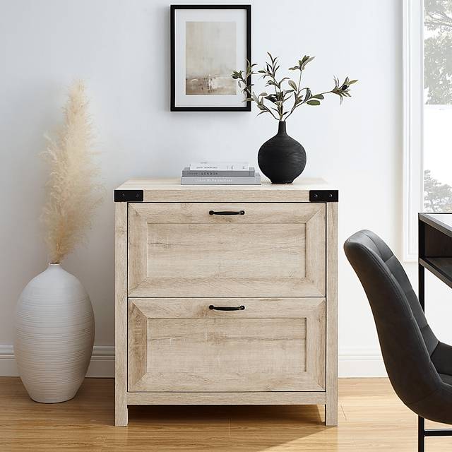 Treymour White Oak Filing Cabinet - Thumbnail - Image 3