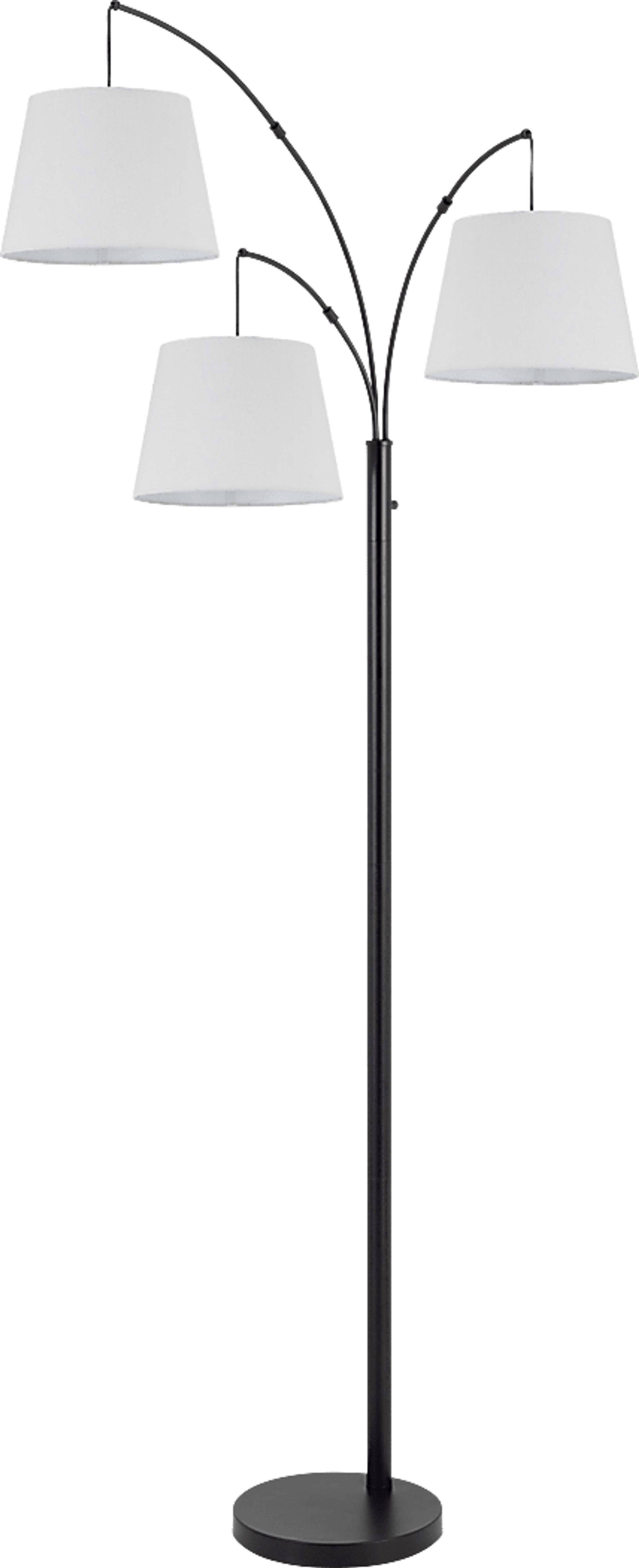 Tribane Bay Black Floor Lamp - Image 1