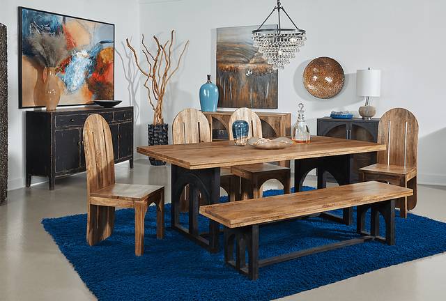 Triboro Natural Dining Table - Thumbnail - Image 2