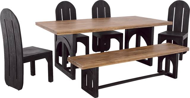 Triboro Natural Dining Table - Thumbnail - Image 3