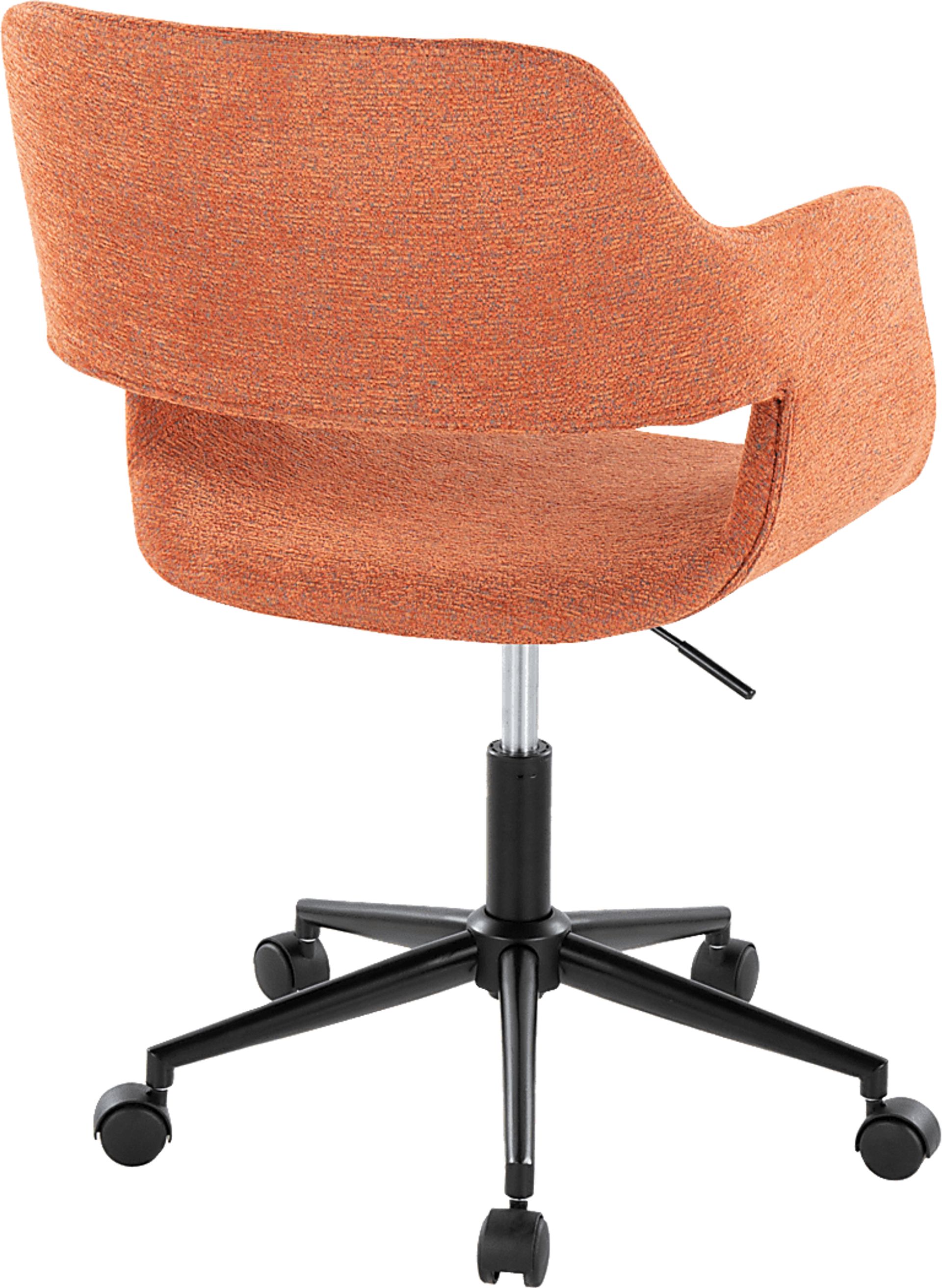Triece Orange Desk Chair - Image 7
