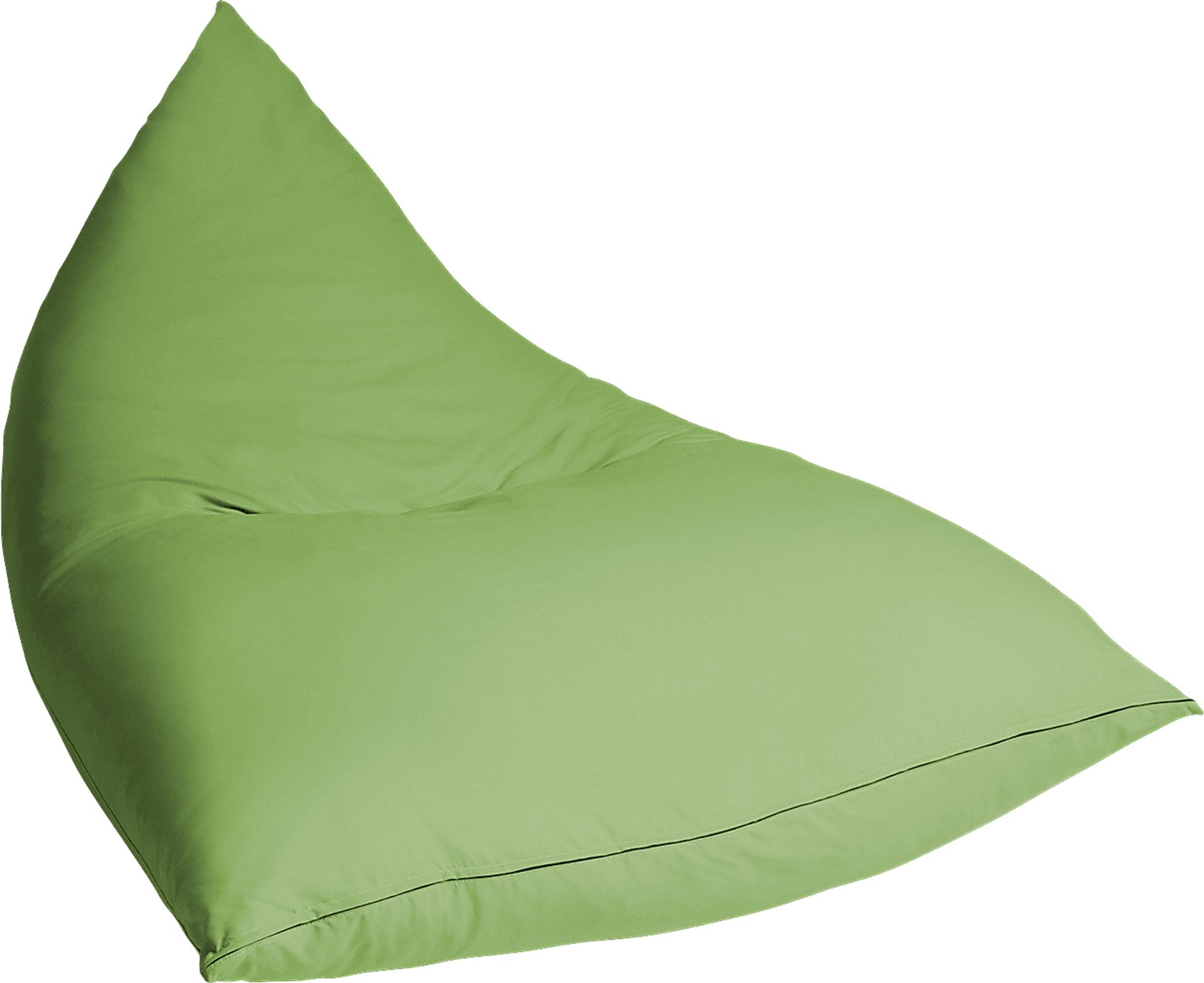 Kids Triform Green Large Bean Bag Chair - Image 2