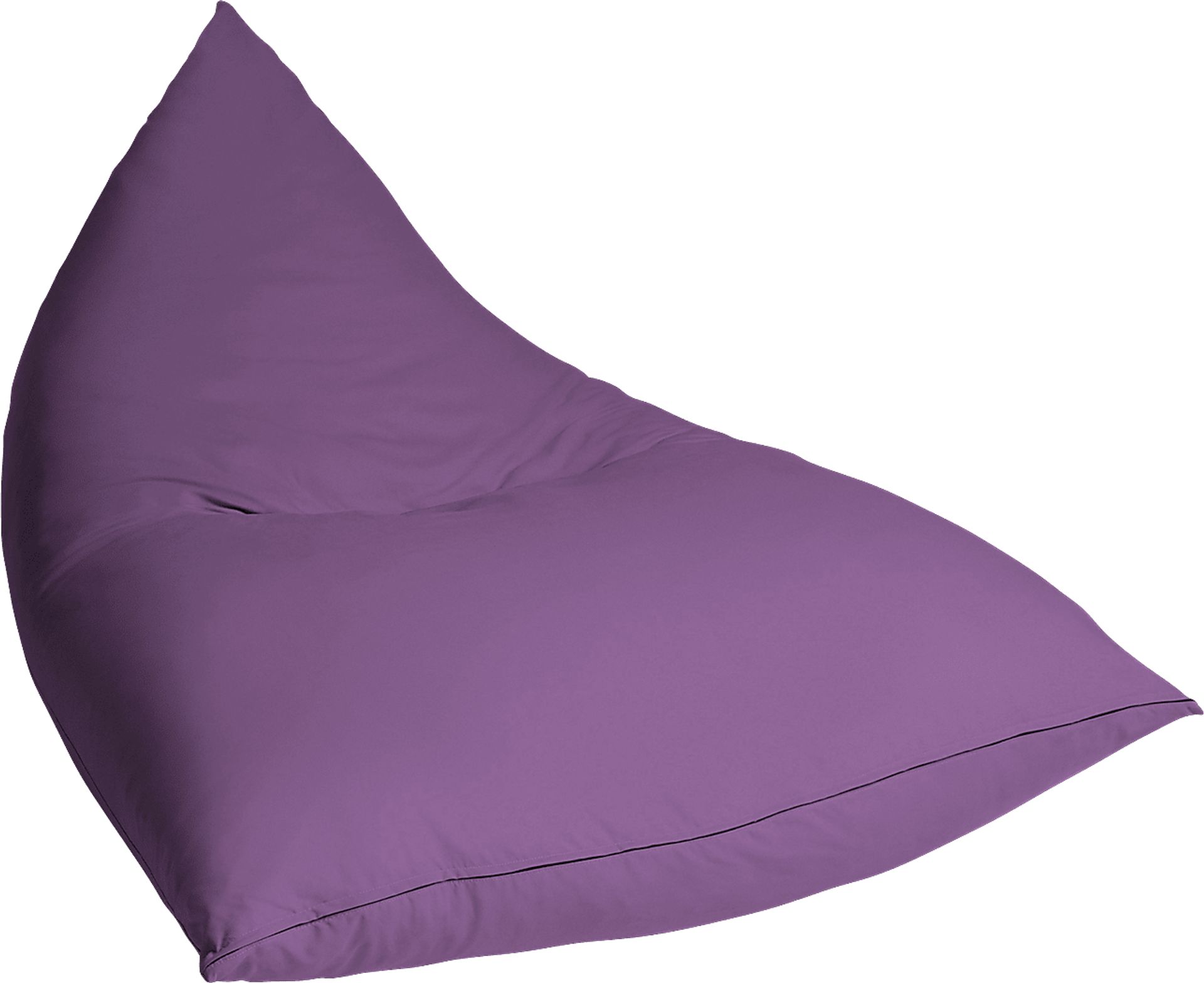 Kids Triform Purple Large Bean Bag Chair - Image 2