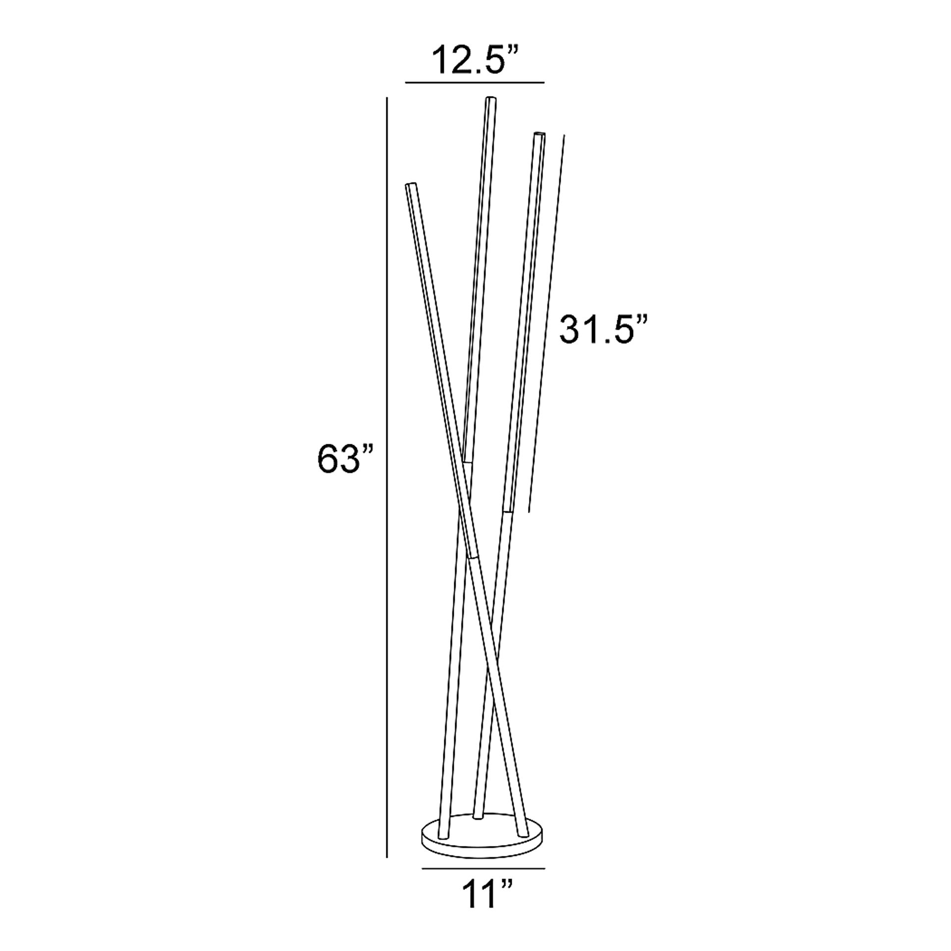 Triko Avenue Black Floor Lamp - Image 4