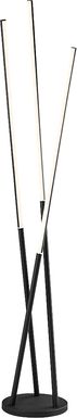 Triko Avenue Black Floor Lamp