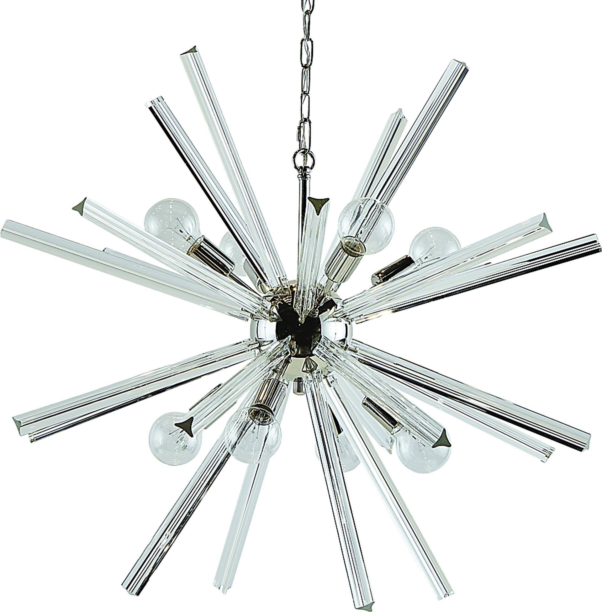 Trilling Lane Silver Chandelier - Image 1