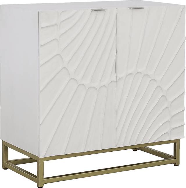 Trillium White Accent Cabinet - Thumbnail - Image 1