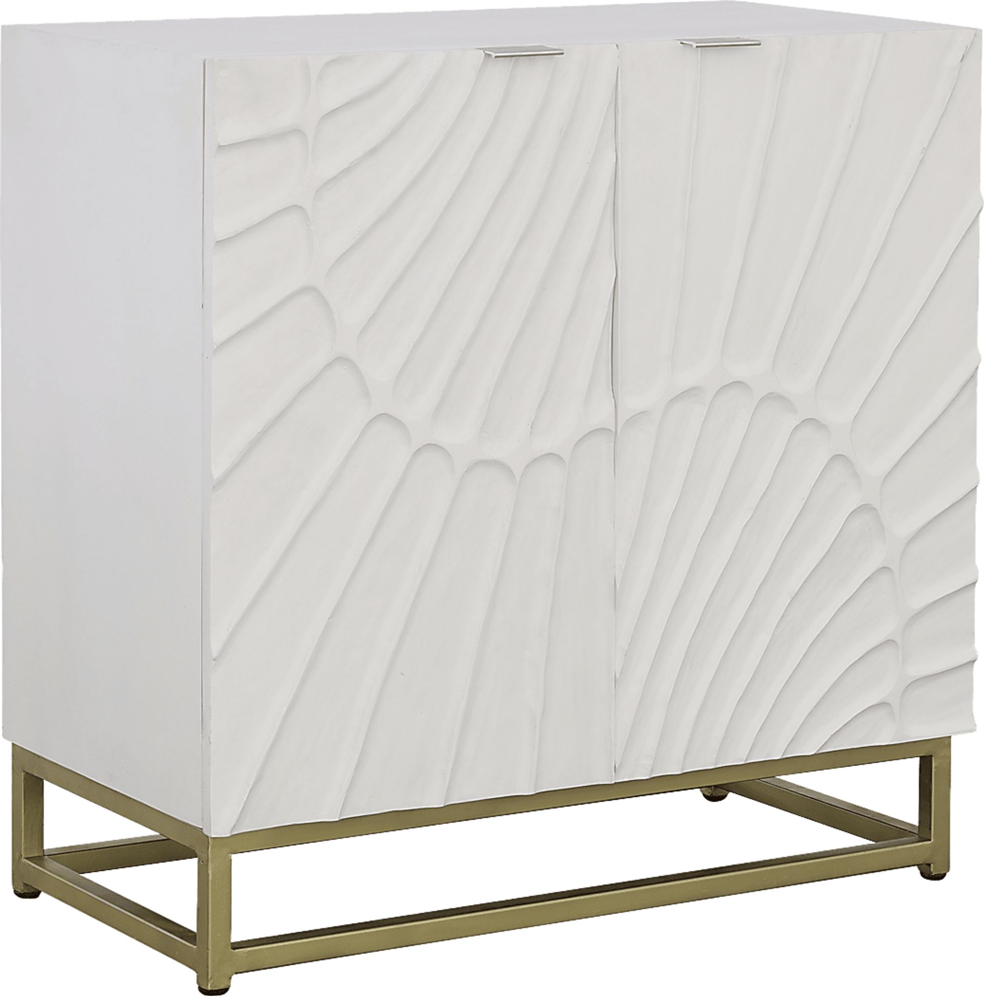 Trillium White Accent Cabinet - Image 1