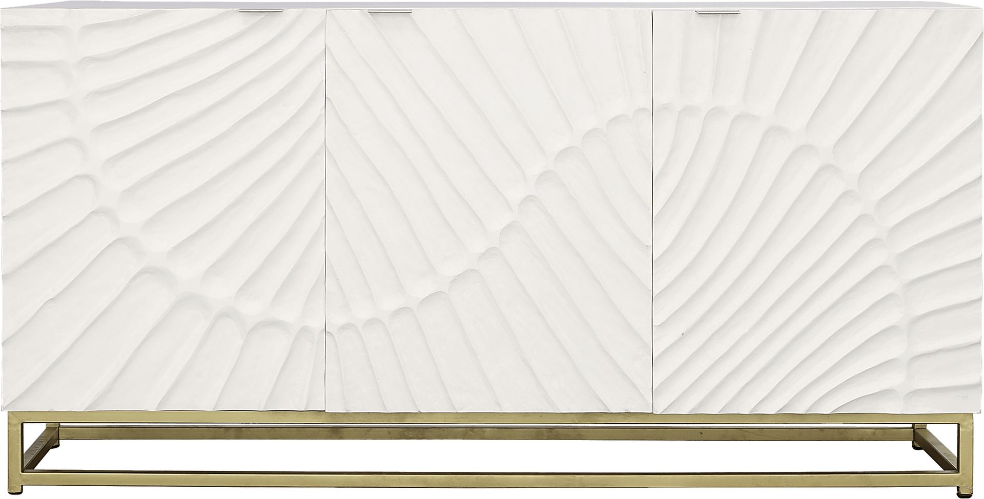 Trillium White Credenza - Image 3