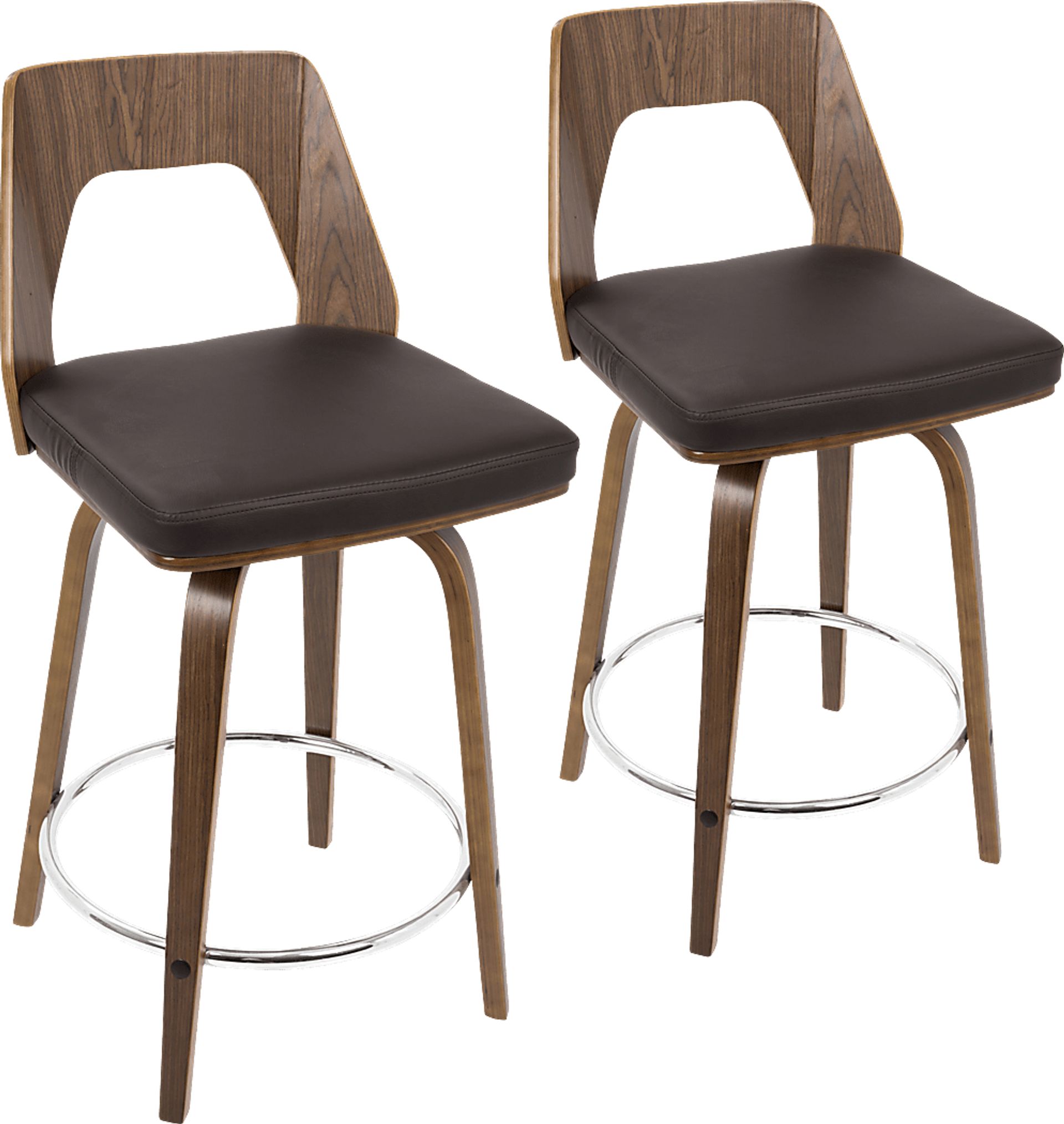 Trilogy Brown Counter Height Stool (Set of 2) - Image 1