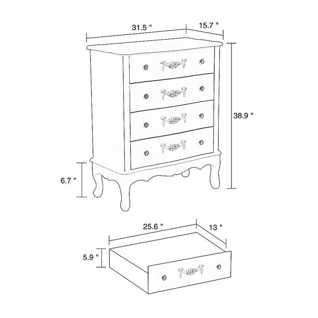 Trilva Gray Chest - Thumbnail - Image 11