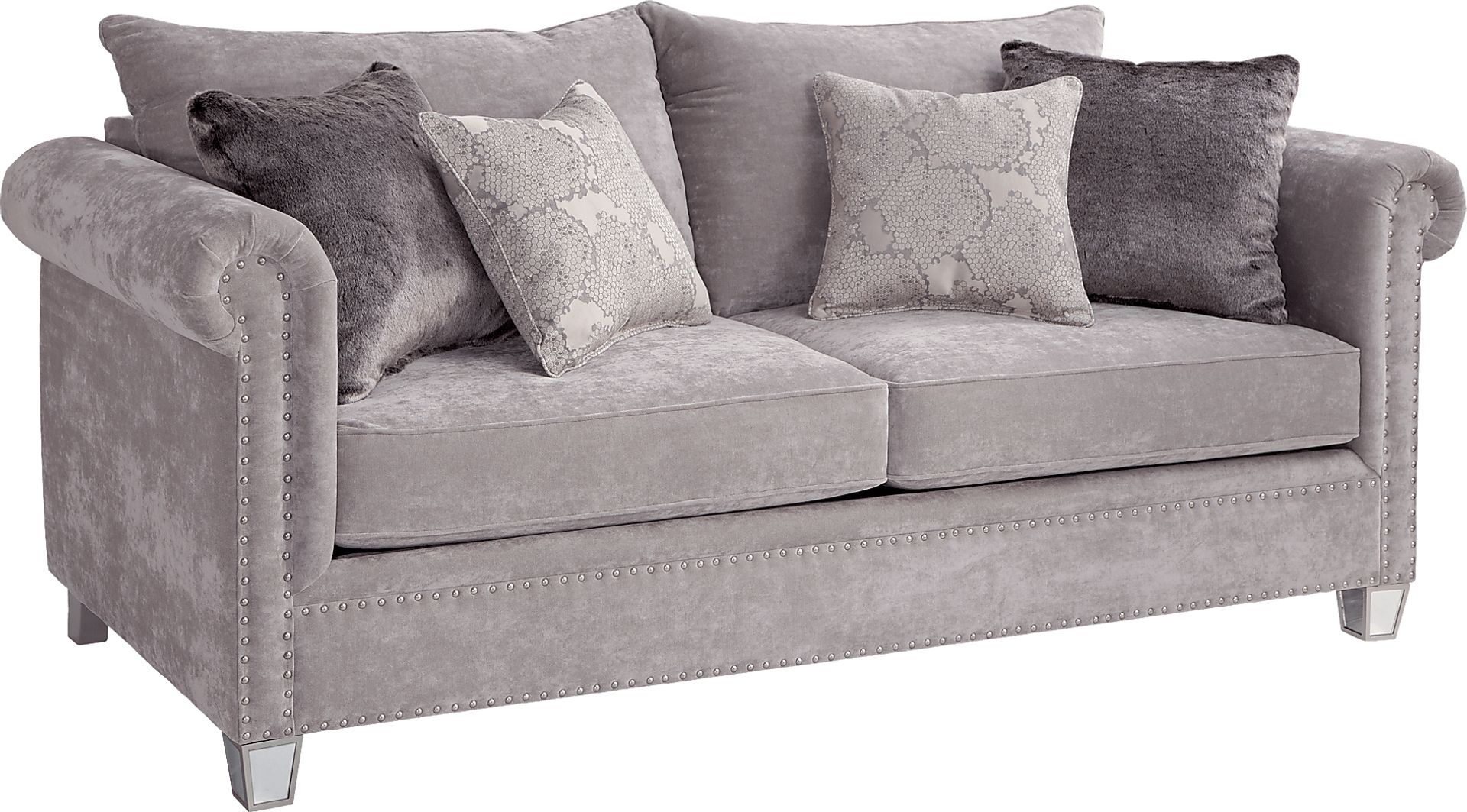 Trina Town Gray 2 Pc Living Room - Image 2