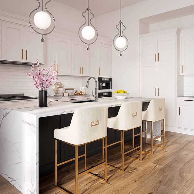 Trinculo Cream Counter Stool - Thumbnail - Image 2