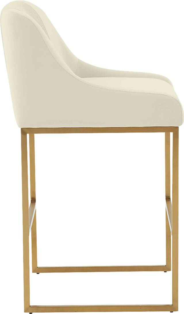 Trinculo Cream Counter Stool - Thumbnail - Image 4