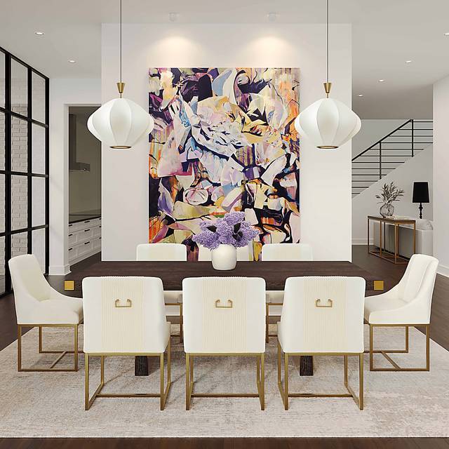 Trinculo Cream Dining Chair - Thumbnail - Image 2