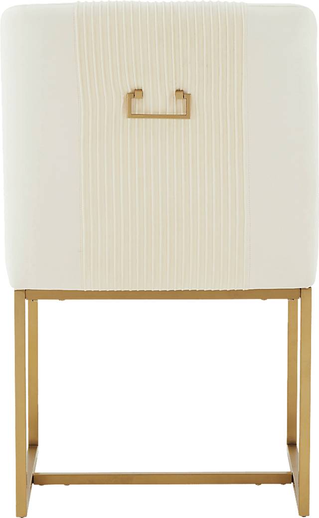Trinculo Cream Dining Chair - Thumbnail - Image 5
