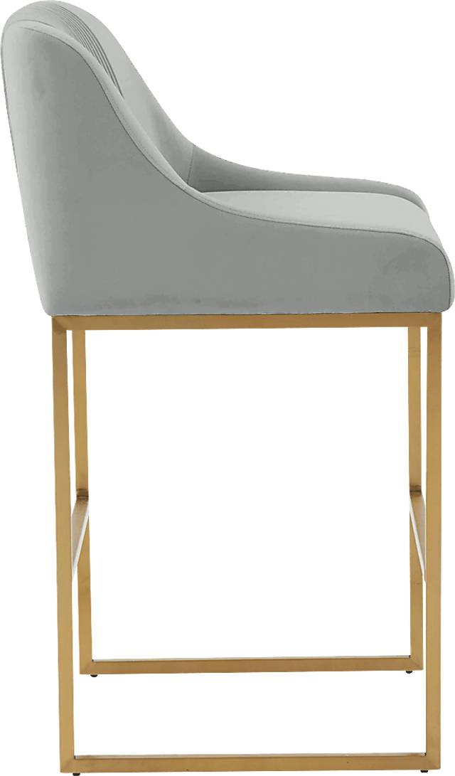 Trinculo Gray Counter Stool - Thumbnail - Image 4