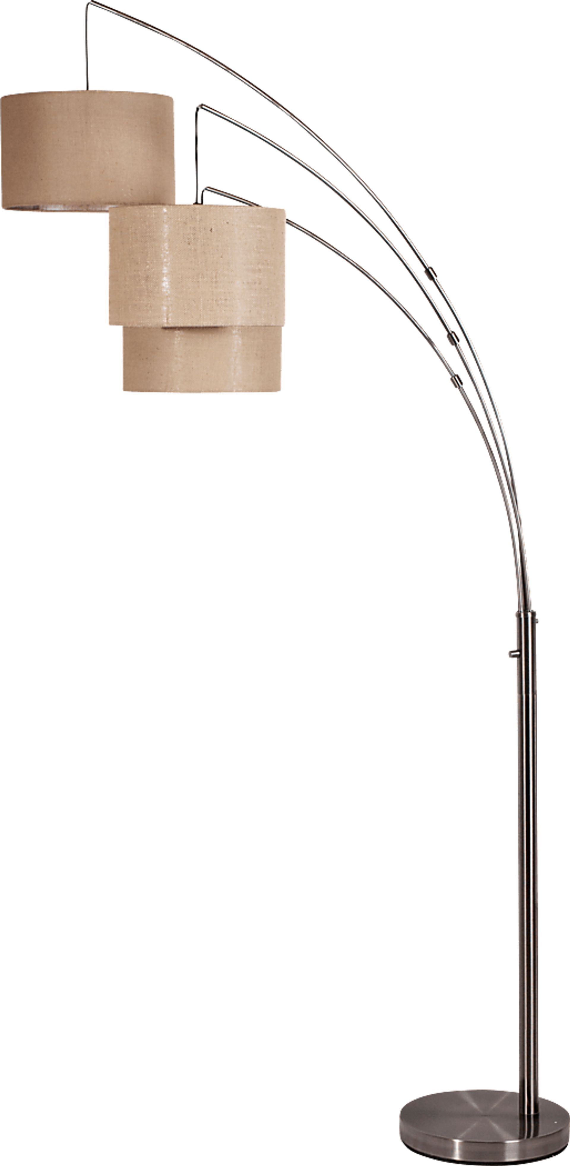 Trinity Place Pewter Arc Lamp - Image 3